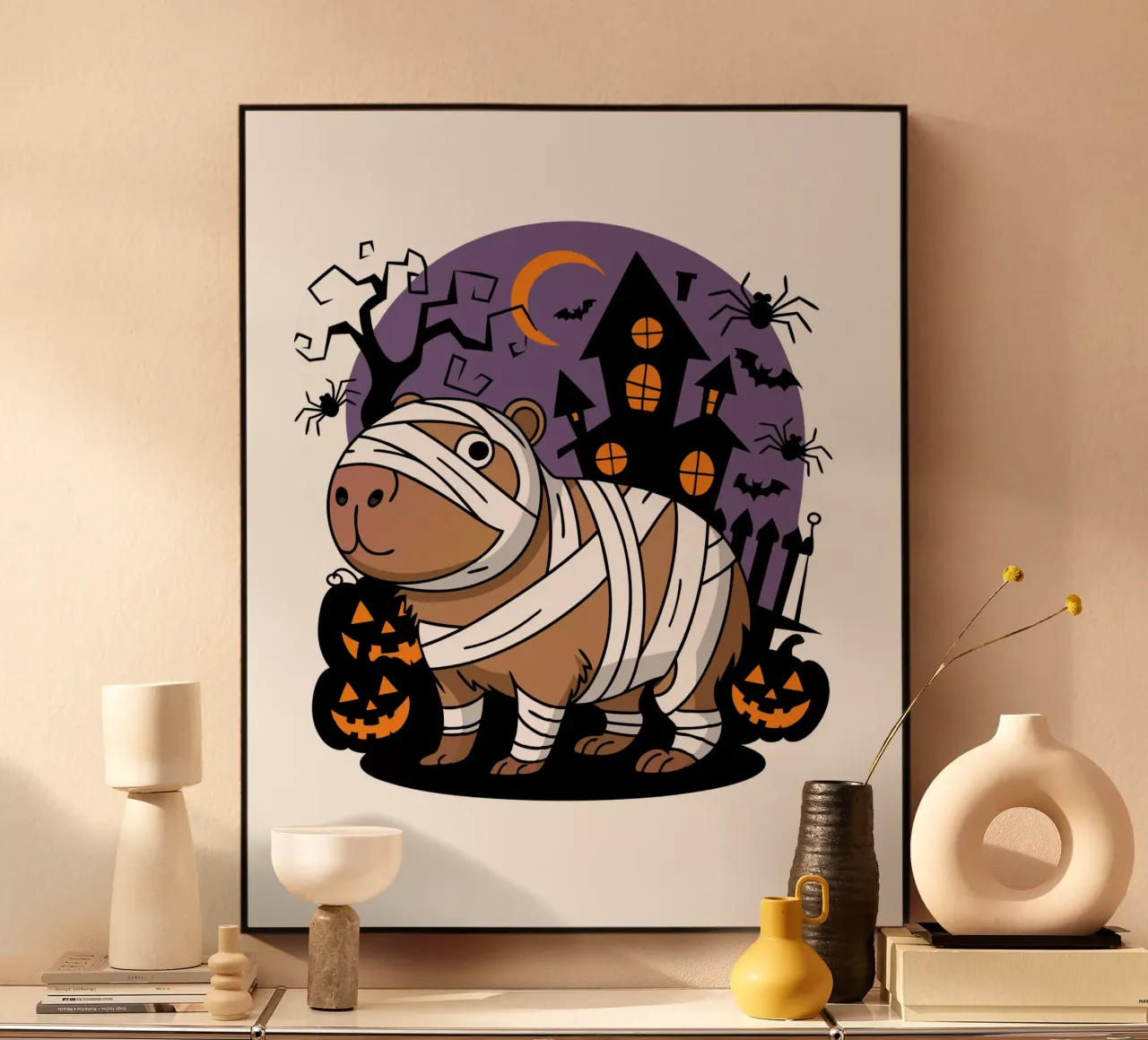 Capybara Mummy plexiglass da edsonramosart