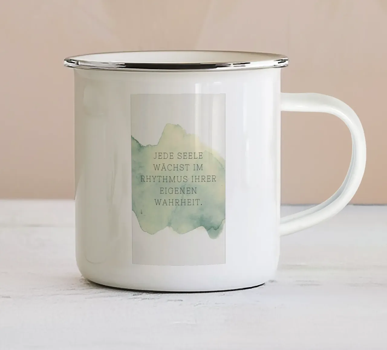 Jede Seele tazza in smalto da AESTHETIC VIBES by Isabel