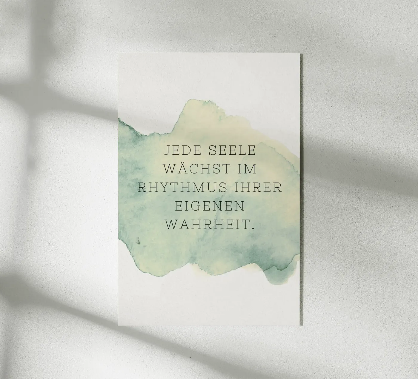 Jede Seele plexiglass da isabels_wunderwelt_digital_art