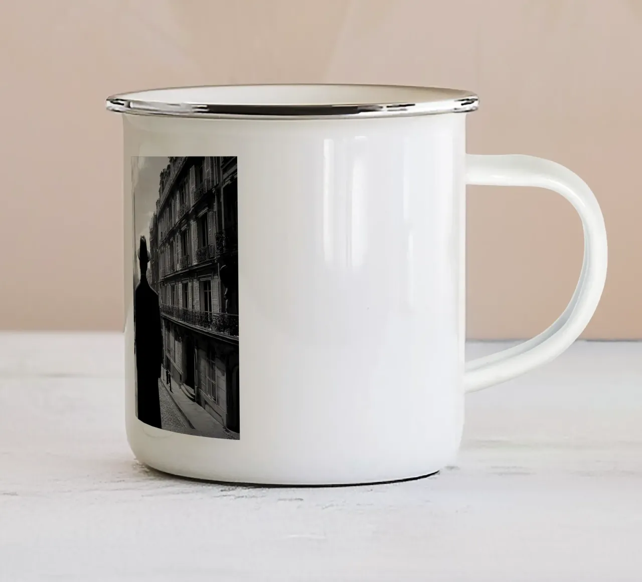 Un caso per il capo tazza in smalto da M-Ulrich-Digital Art
