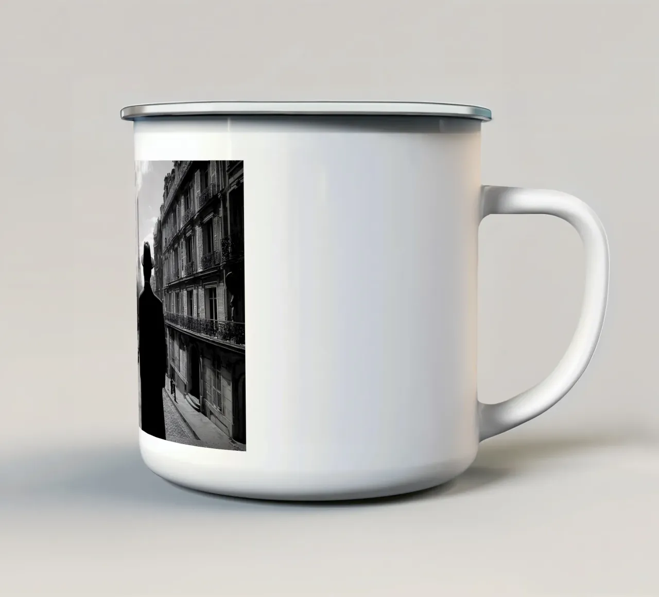 Un caso per il capo tazza in smalto da M-Ulrich-Digital Art