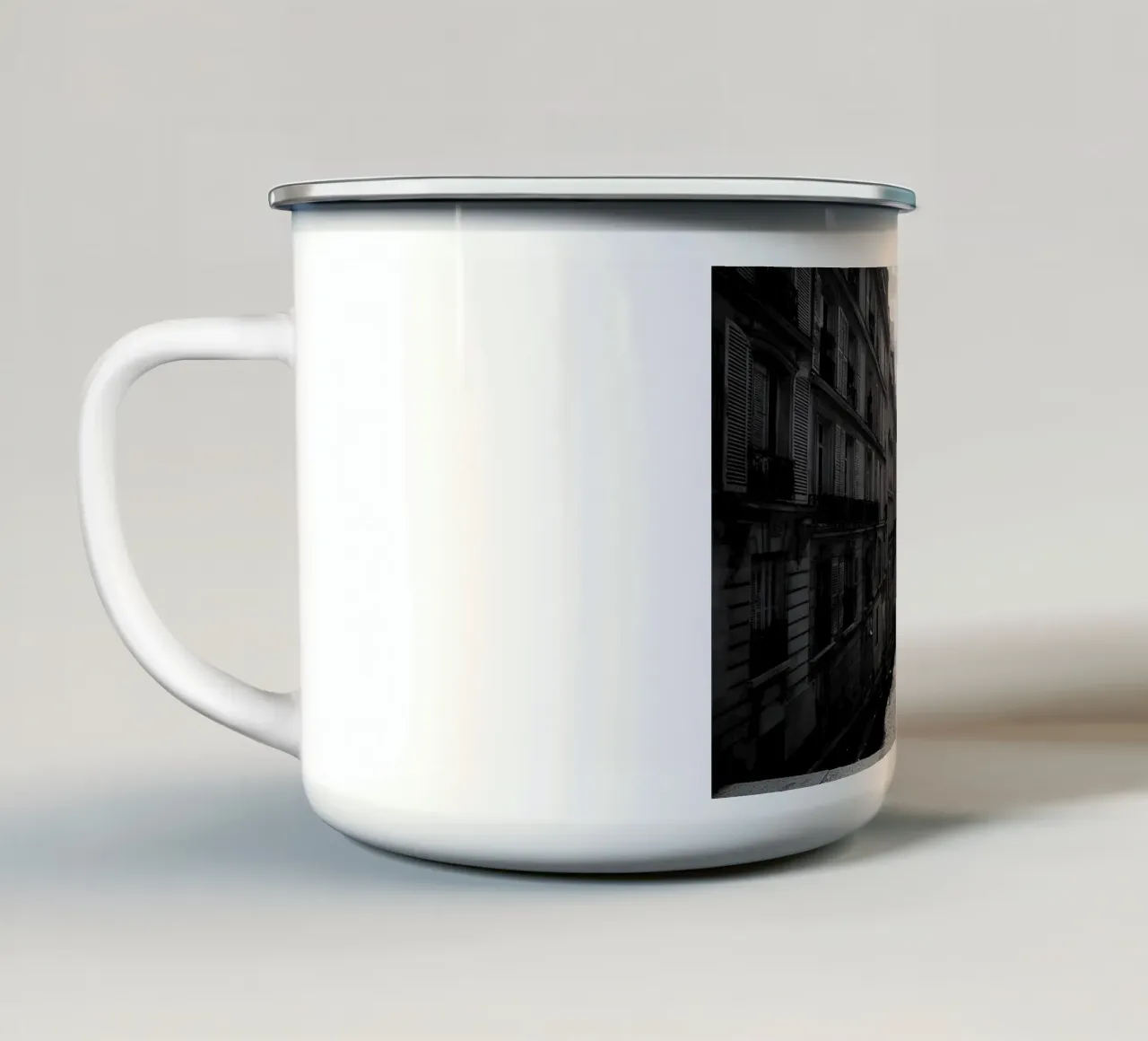 Un caso per il capo tazza in smalto da M-Ulrich-Digital Art
