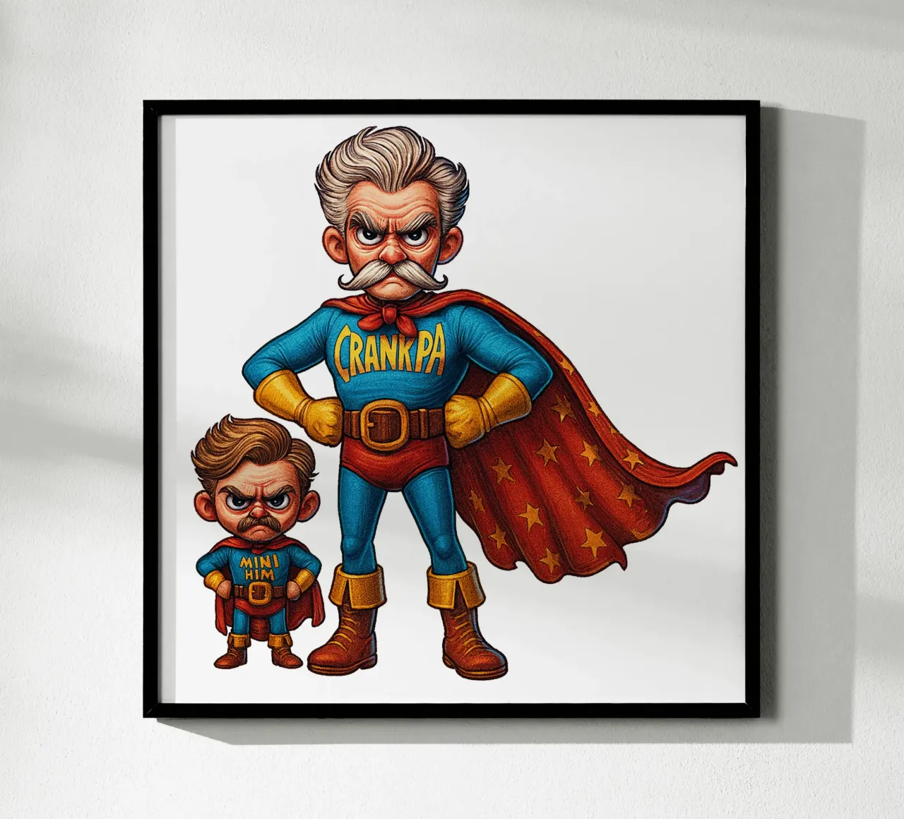 CRANKPA AND MINI-HIM poster da Vintage Van Gogh