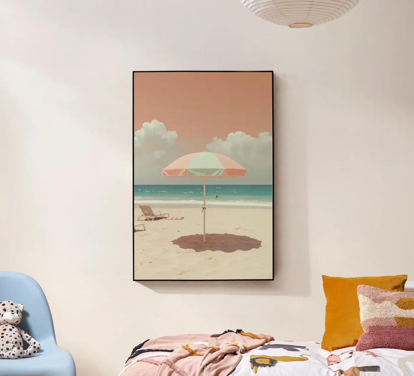 Sedia ombrellone e nuotatore plexiglass da DesignDoodle