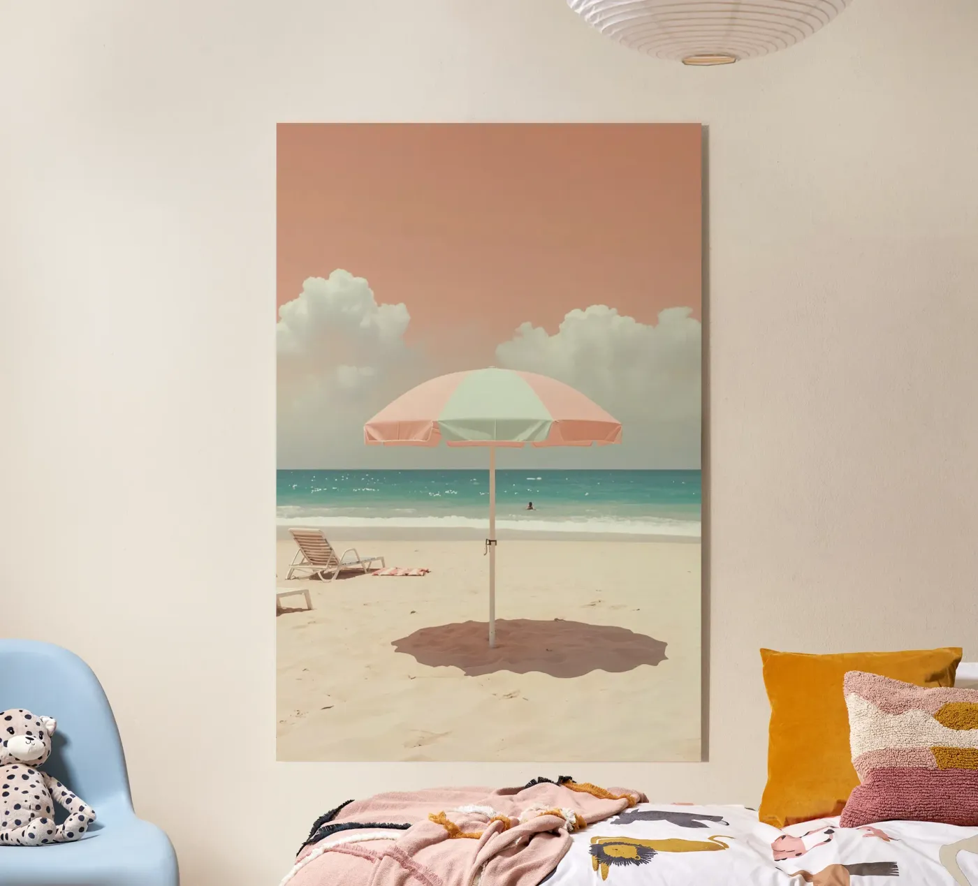 Sedia ombrellone e nuotatore plexiglass da DesignDoodle