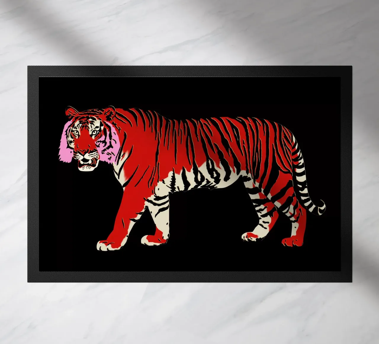 Tigre rossa zerbino da Asha Designs