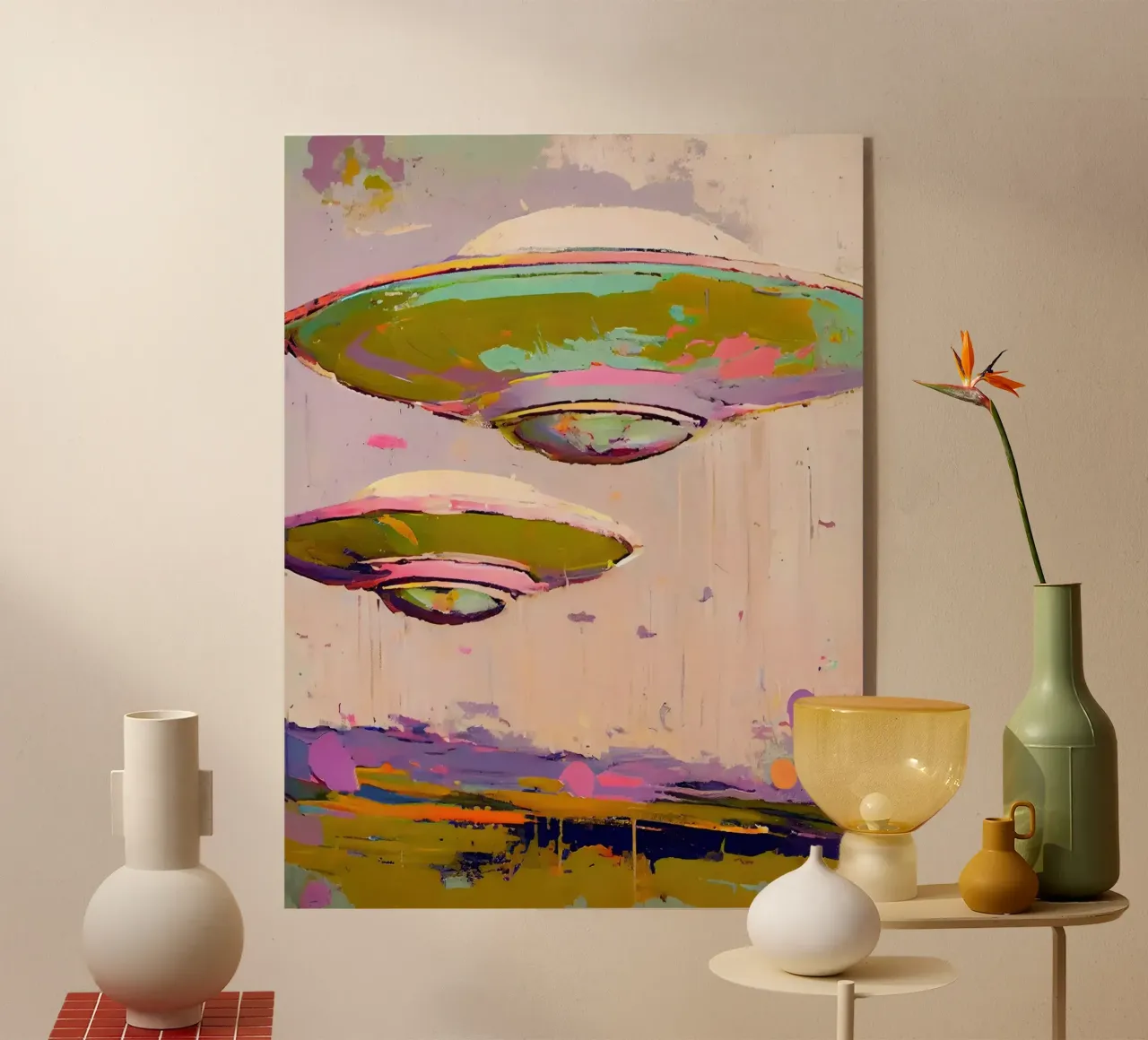 They Are Here plexiglass da treechild