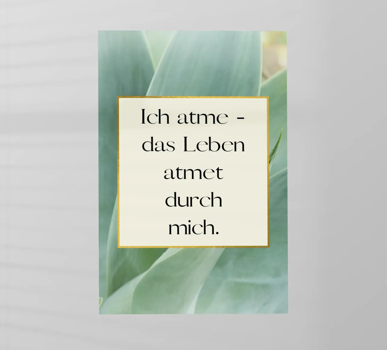 Das Leben atmet pellicola backlit da AESTHETIC VIBES by Isabel