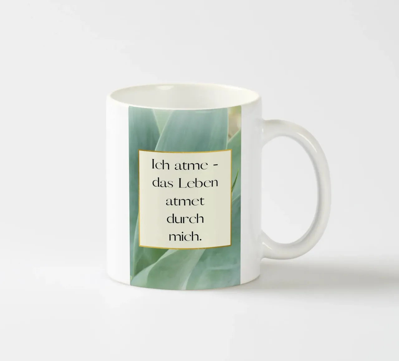 Das Leben atmet tazza in ceramica da AESTHETIC VIBES by Isabel