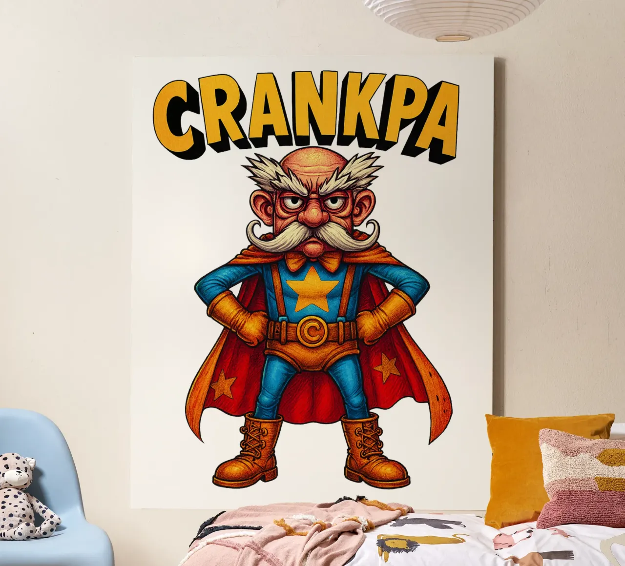 CRANKPA canvas met Baklijst van Vintage Van Gogh