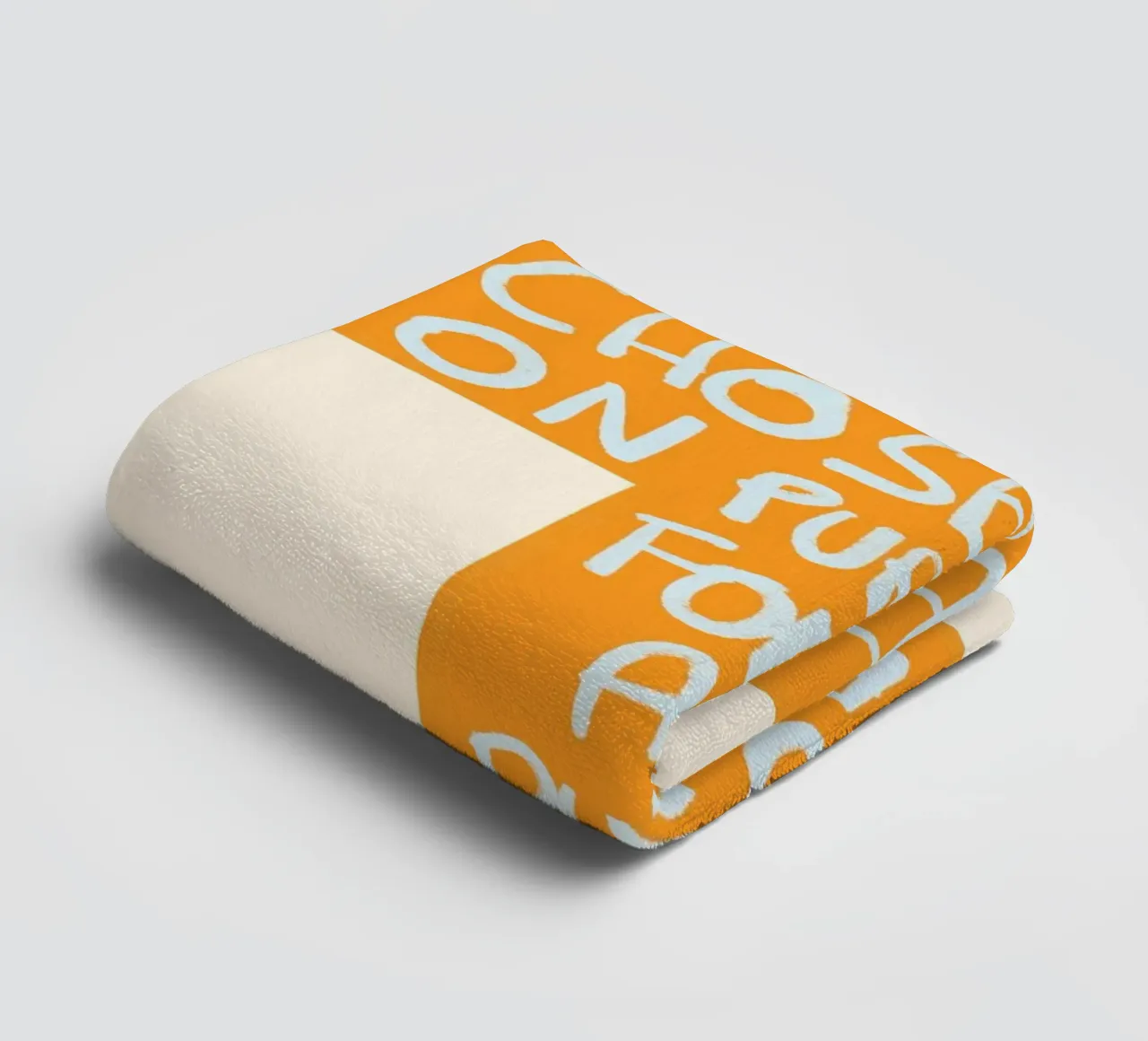 He Chose Me On Purpose For A Purpose Cross Poster towel by vintagepod