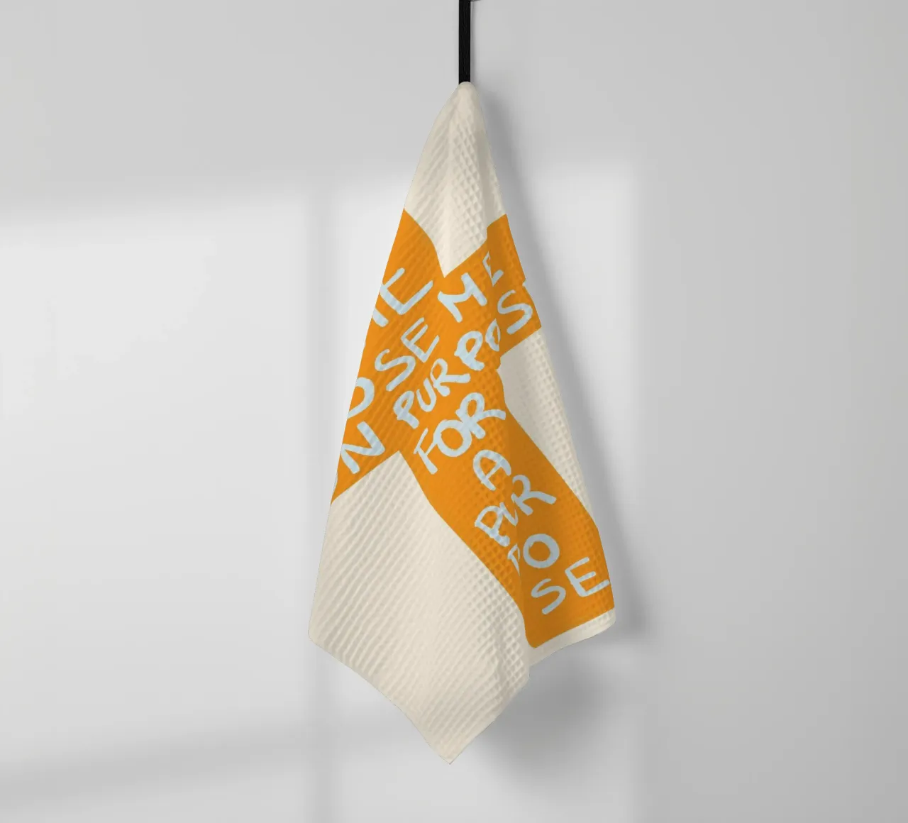 Il m'a choisi à dessein pour un but précis Cross Poster torchon de vintagepod