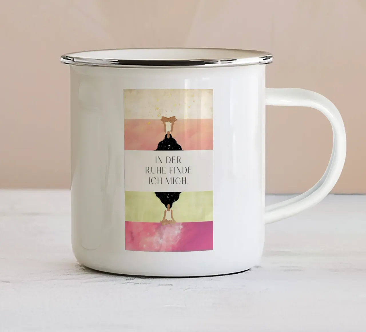 In der Ruhe tazza in smalto da AESTHETIC VIBES by Isabel
