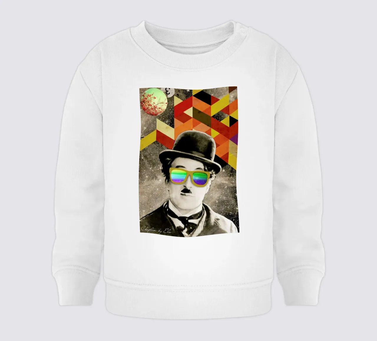 Public Figures: Chaplin felpa neonato da Elo Marc