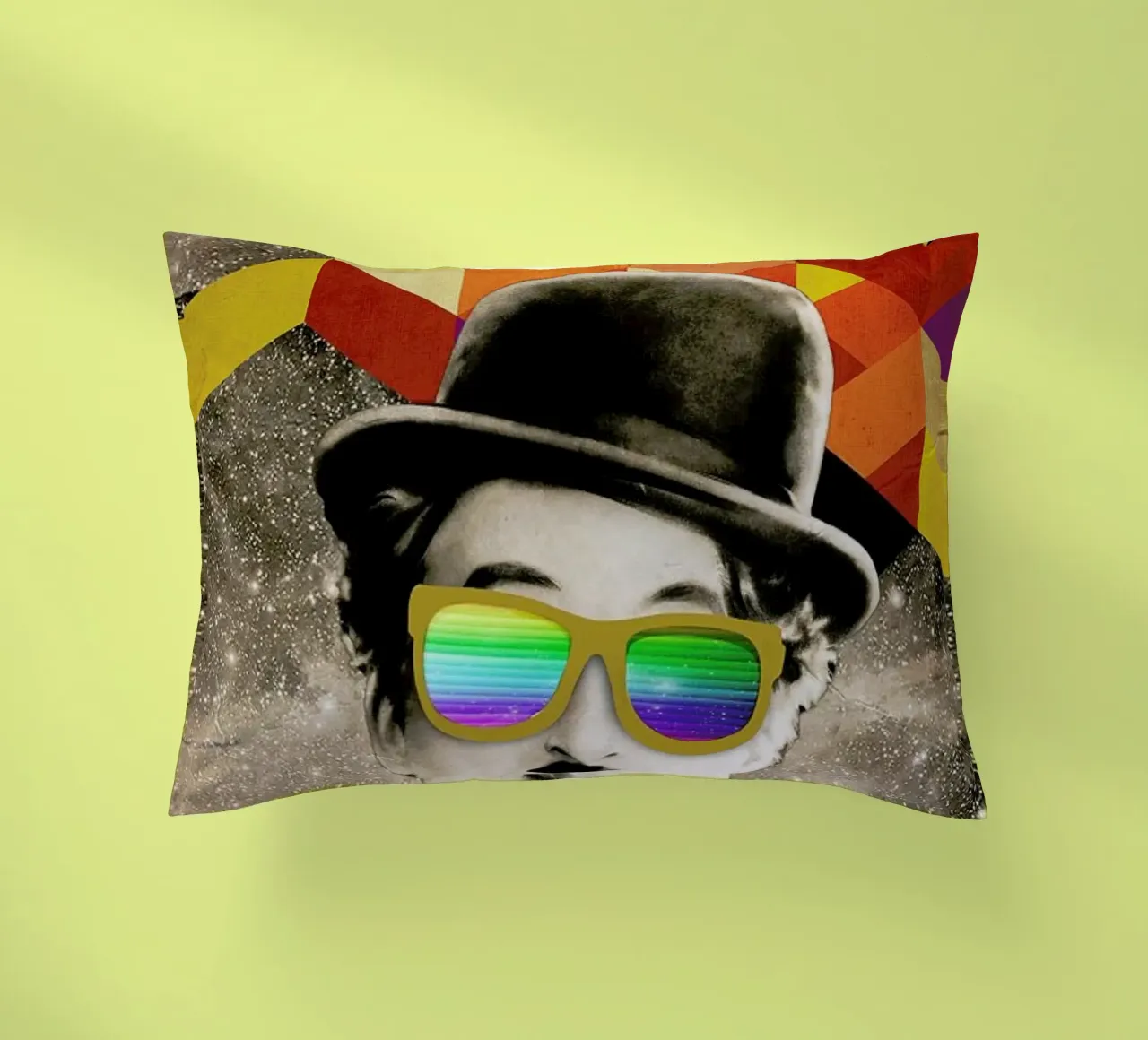 Public Figures: Chaplin cuscino da Elo Marc