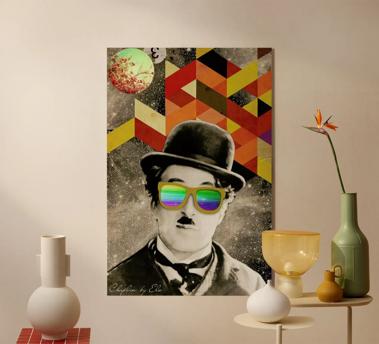 Public Figures: Chaplin plexiglass da Elo Marc