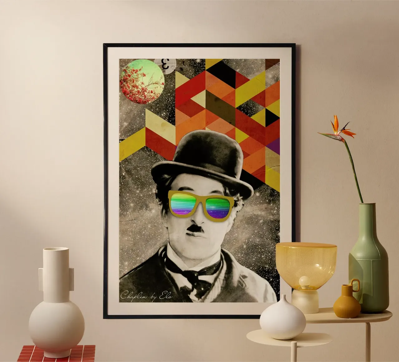 Public Figures: Chaplin carta hahnemühle da Elo Marc