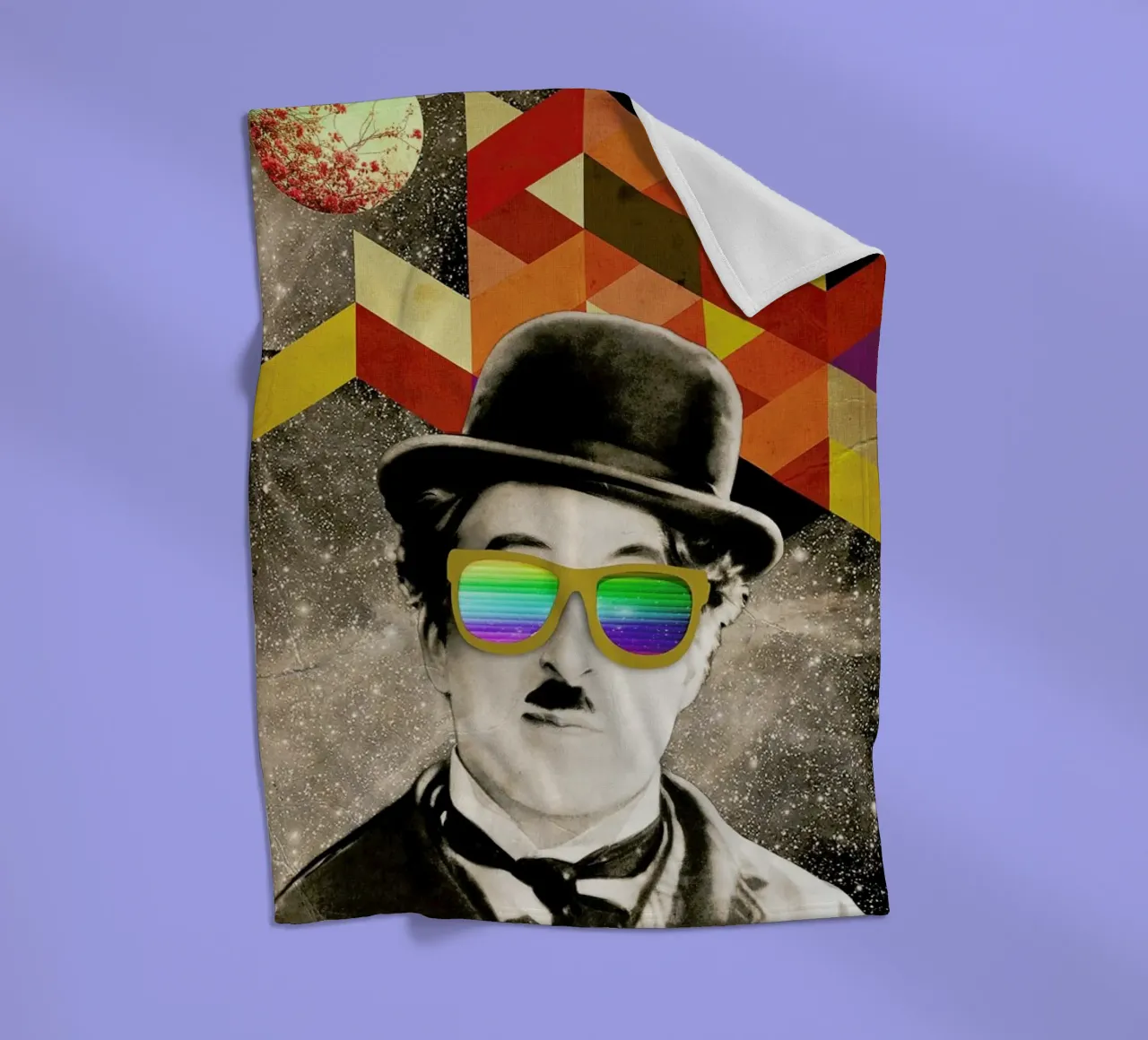 Public Figures: Chaplin coperta in pile da Elo Marc