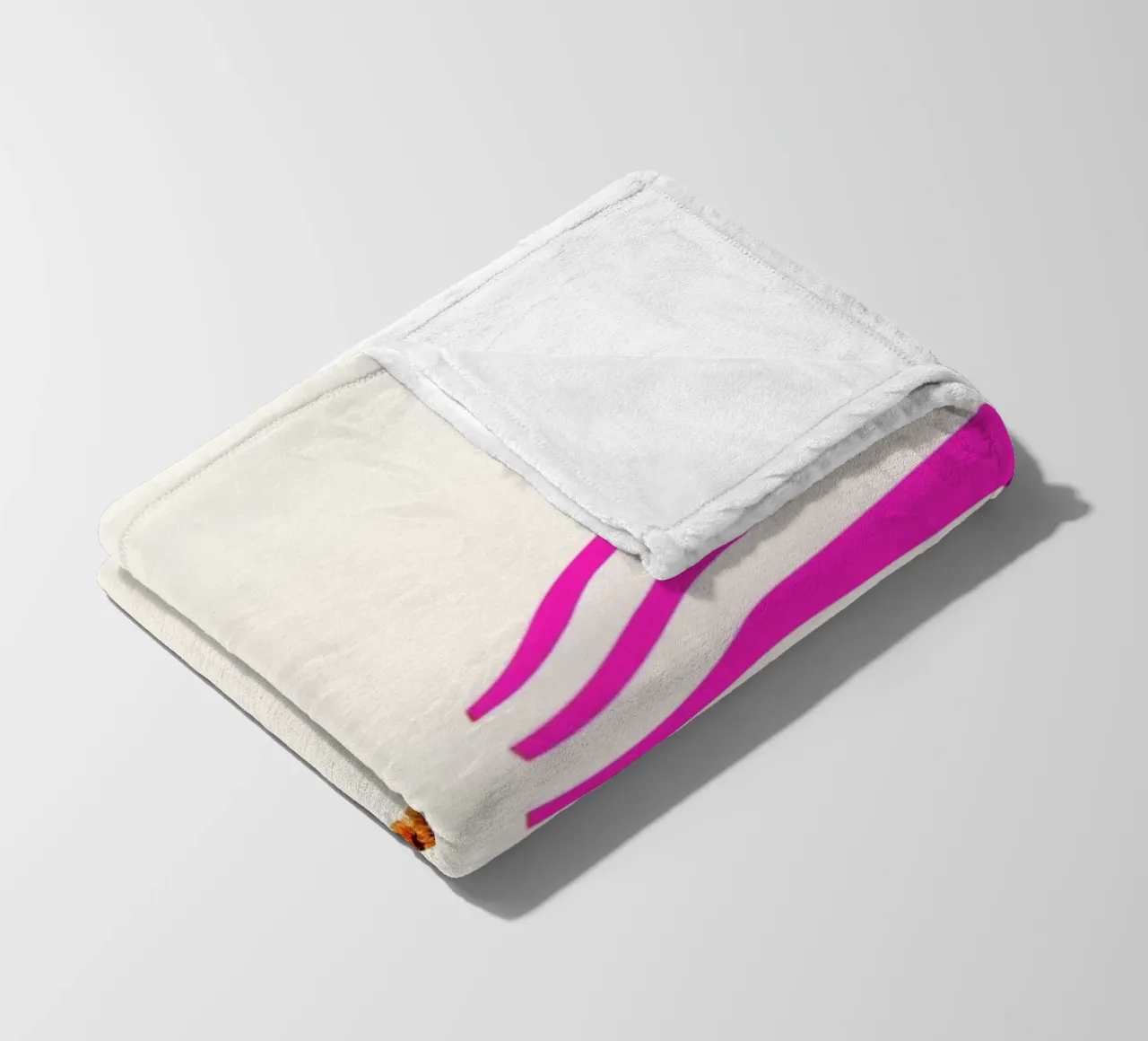 Gepard Fleecedecke von Cassia Beck Collage