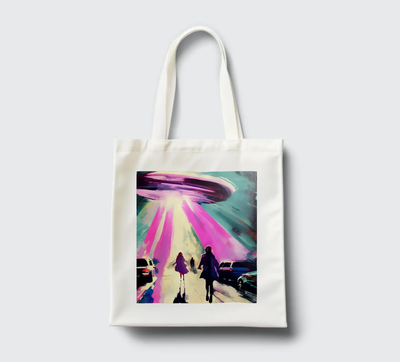 No Escape borsa in juta da treechild