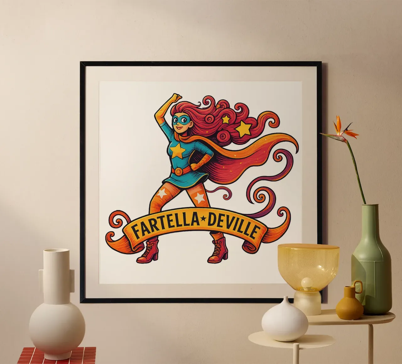 FARTELLA DEVILLE poster da Vintage Van Gogh