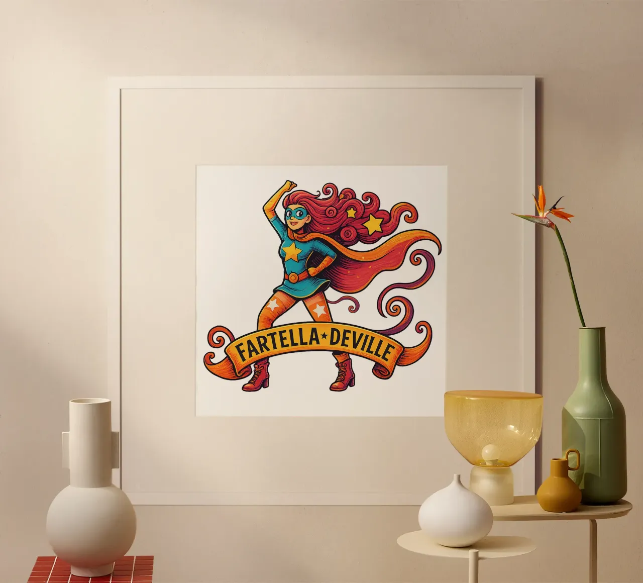 FARTELLA DEVILLE poster da Vintage Van Gogh