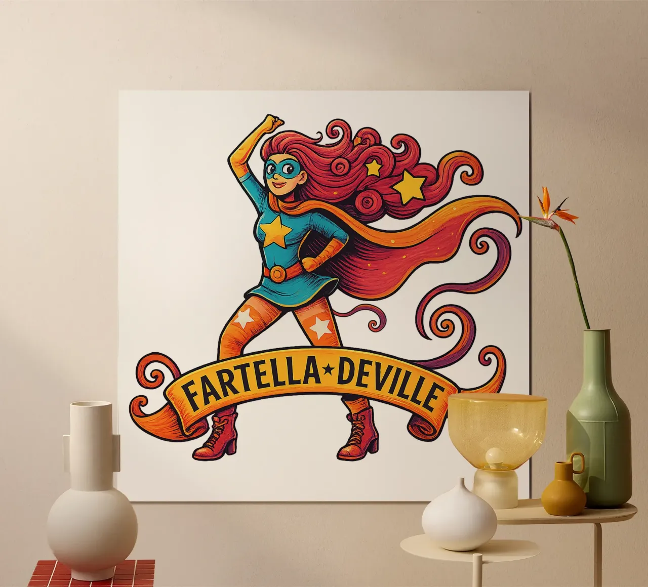 FARTELLA DEVILLE poster da Vintage Van Gogh