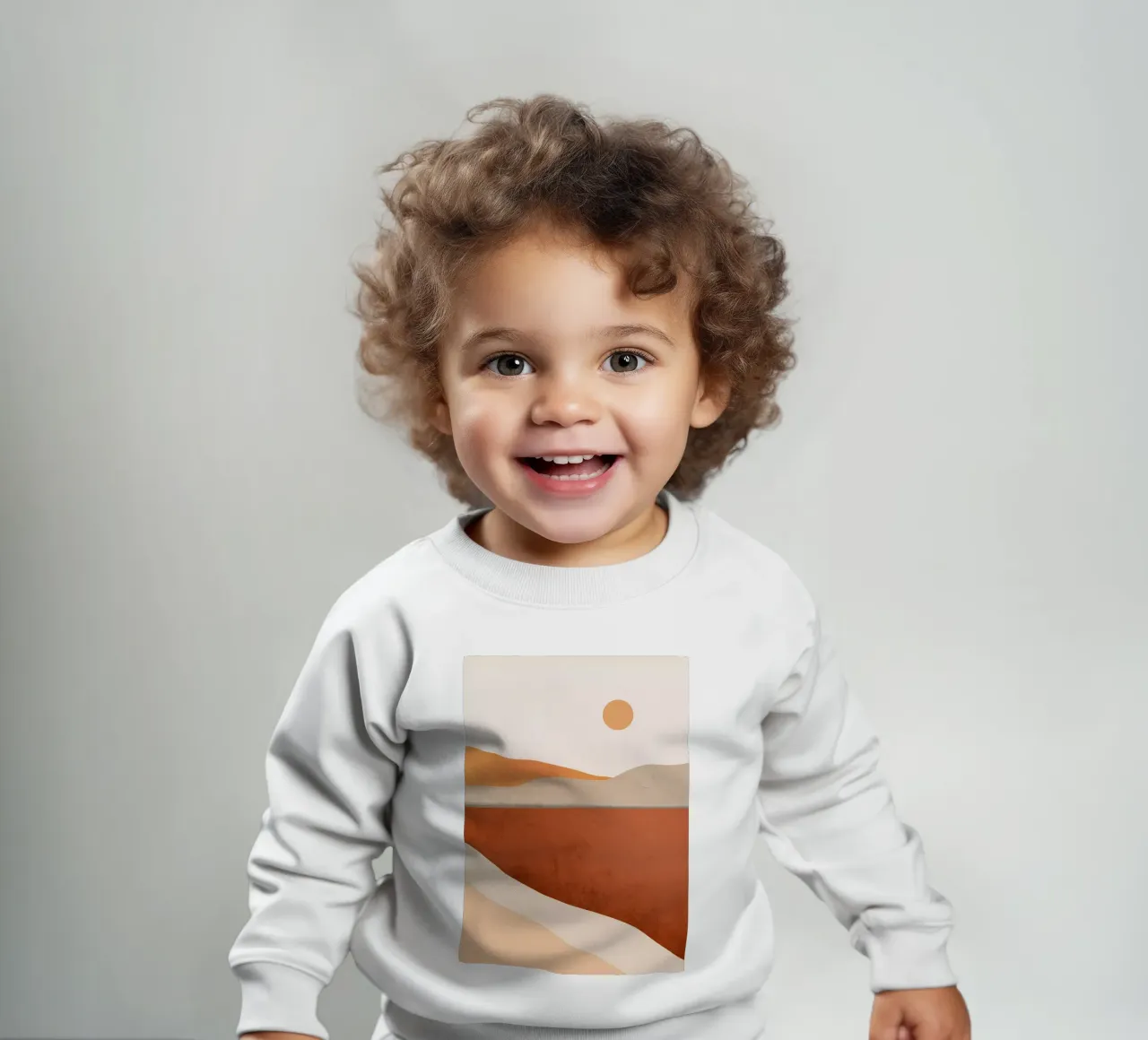 Art abstrait minimal Paysage 11 sweat pour bébé de ThingDesign