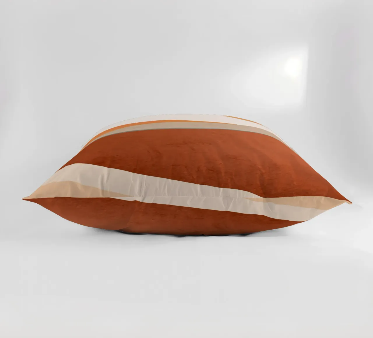 Minimal Abstract Art Landscape 11 decorative cushion by ThingDesign