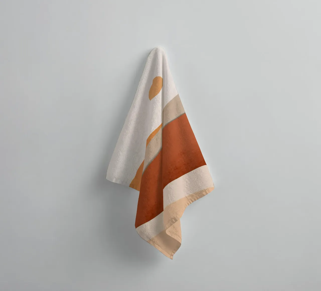 Minimal Abstract Art Landscape 11 towel by ThingDesign