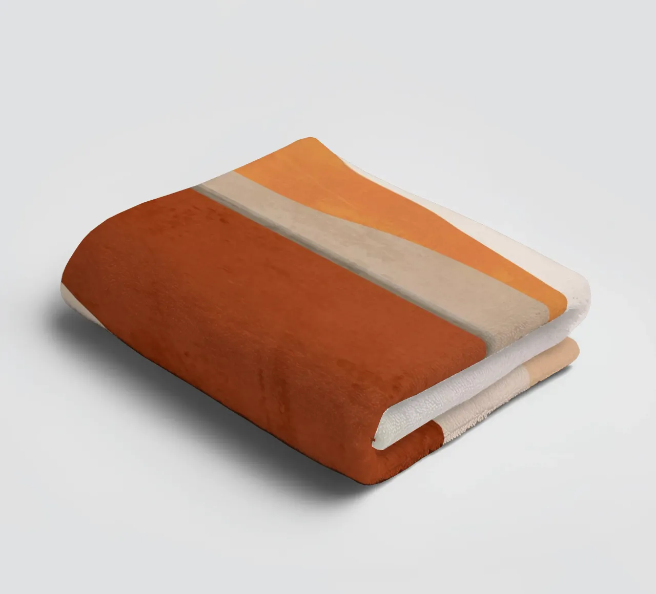 Minimal Abstract Art Landscape 11 towel by ThingDesign