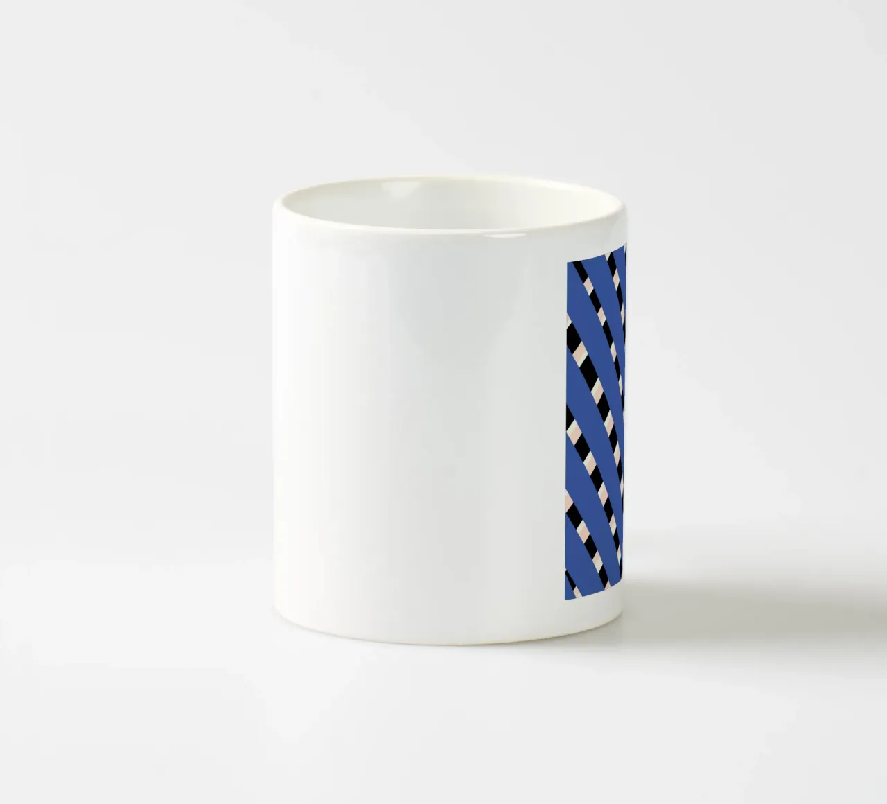 Tessitura a righe tazza in ceramica da Little Dean