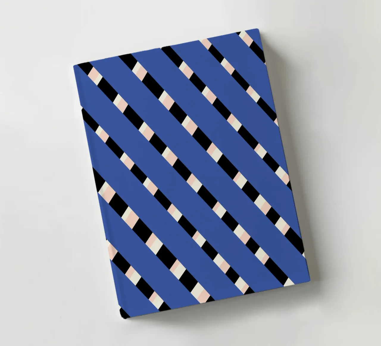 Weaving stripe pattern notebook by Little Dean