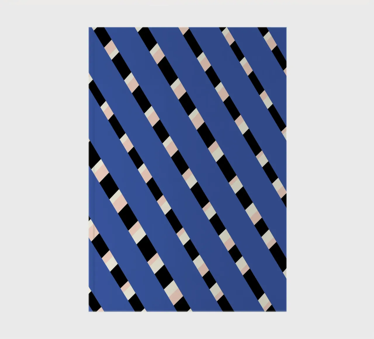 Weaving stripe pattern notebook by Little Dean