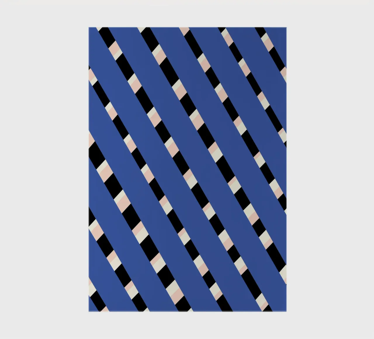 Streeppatroon weven notitieboek van Little Dean