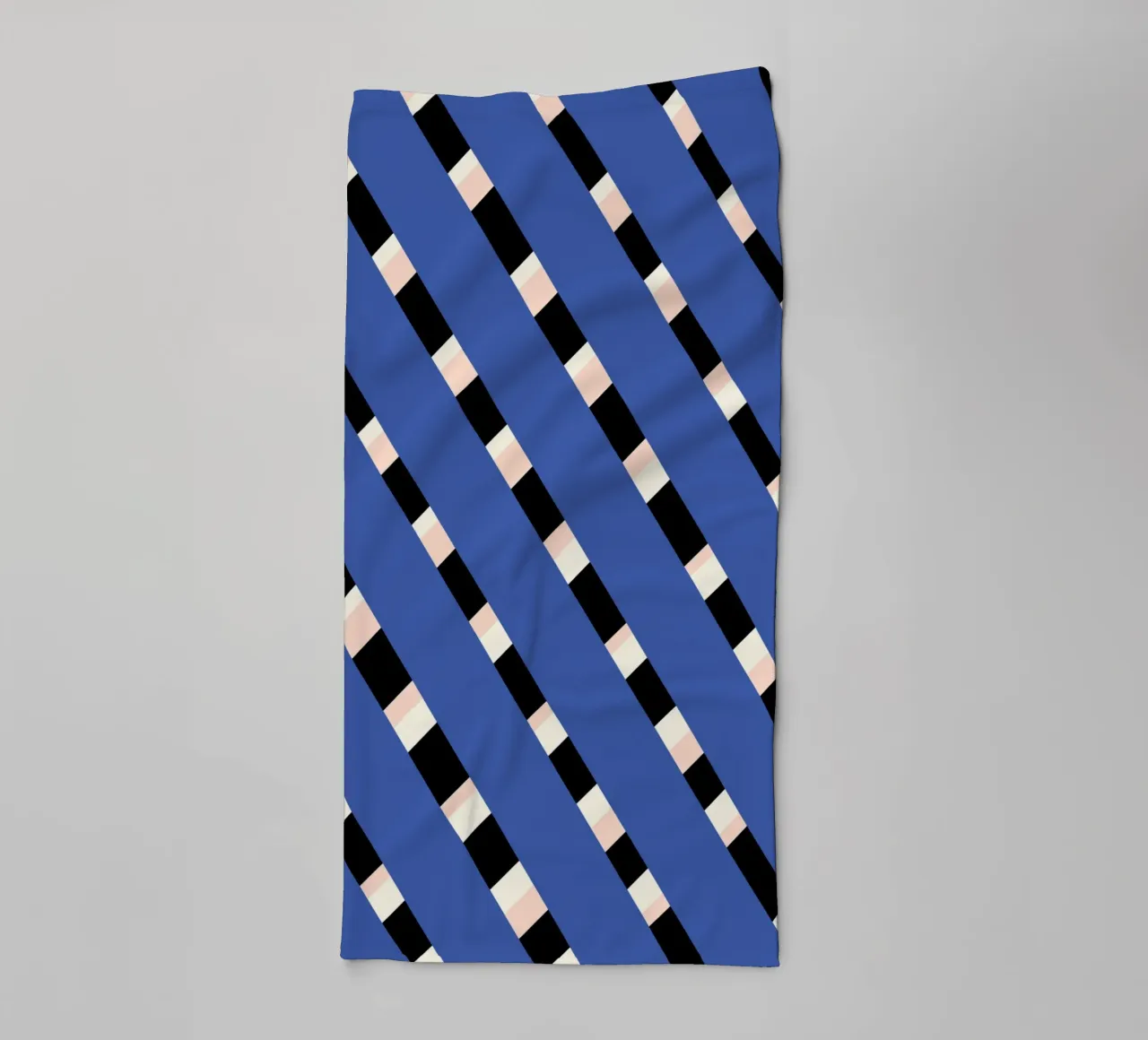 Streeppatroon weven badhanddoek van Little Dean