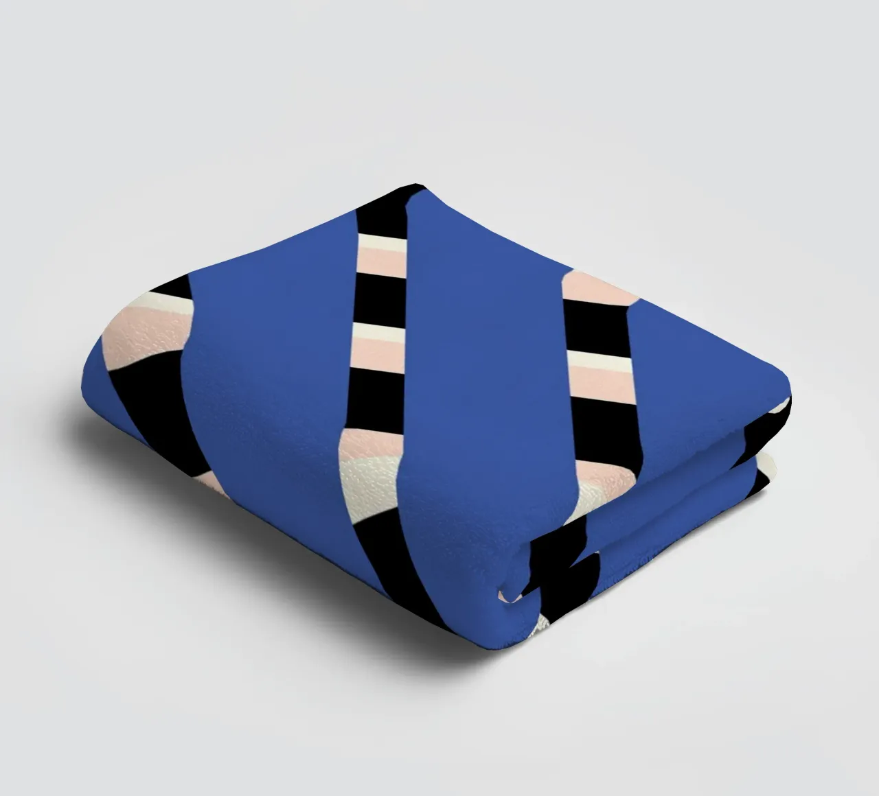 Weaving stripe pattern towel by Little Dean