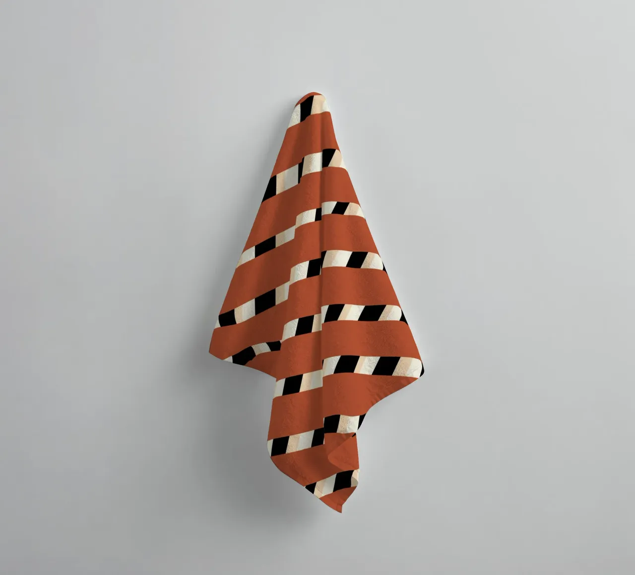 Weaving stripe pattern 02 towel by Little Dean