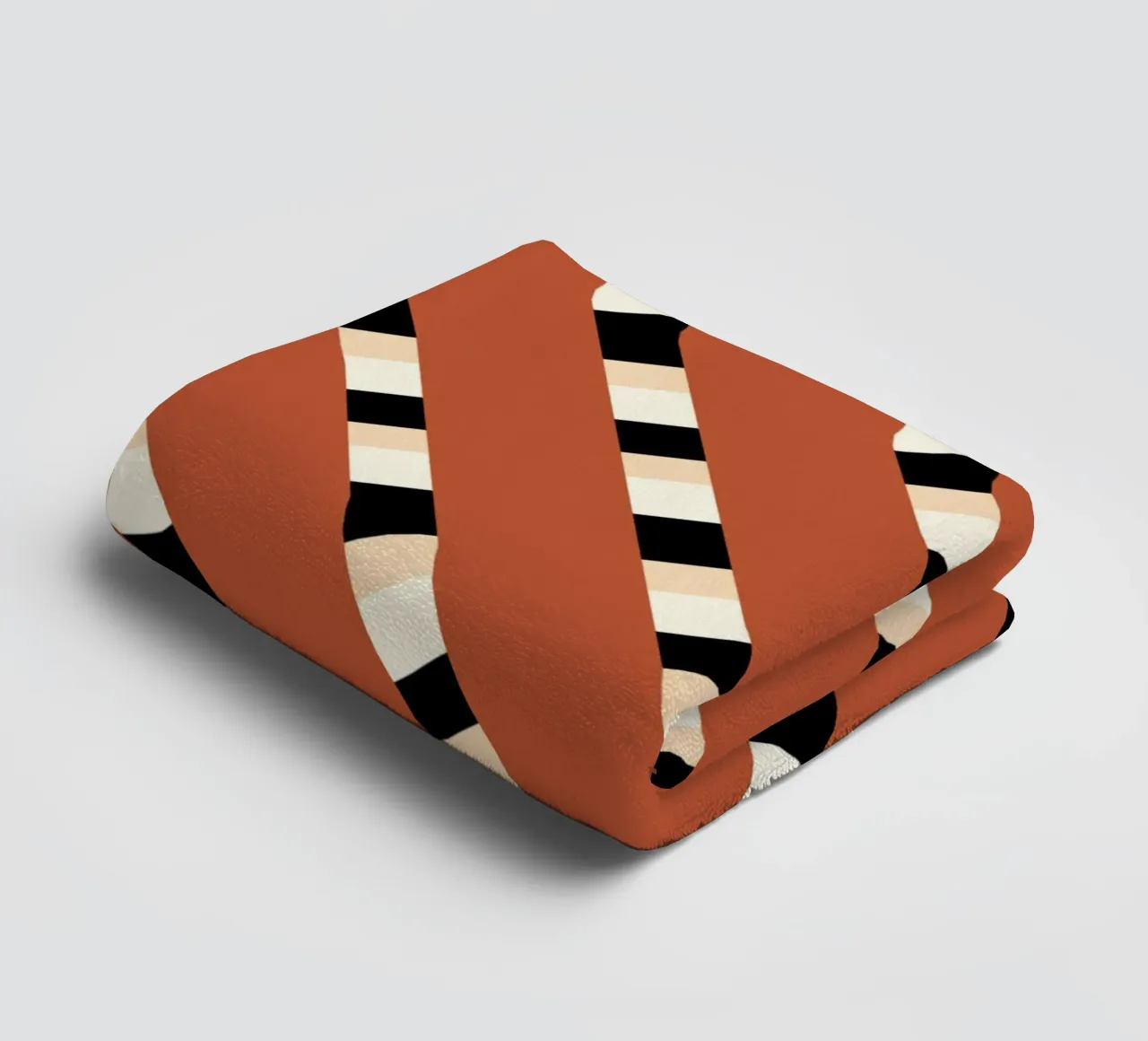 Weaving stripe pattern 02 towel by Little Dean
