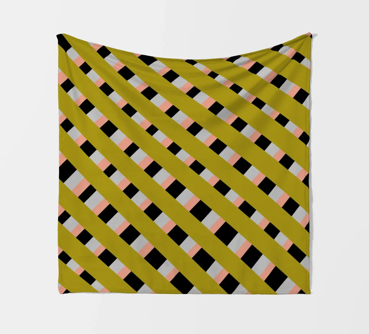 Tessitura a righe 04 coperta in pile da Little Dean