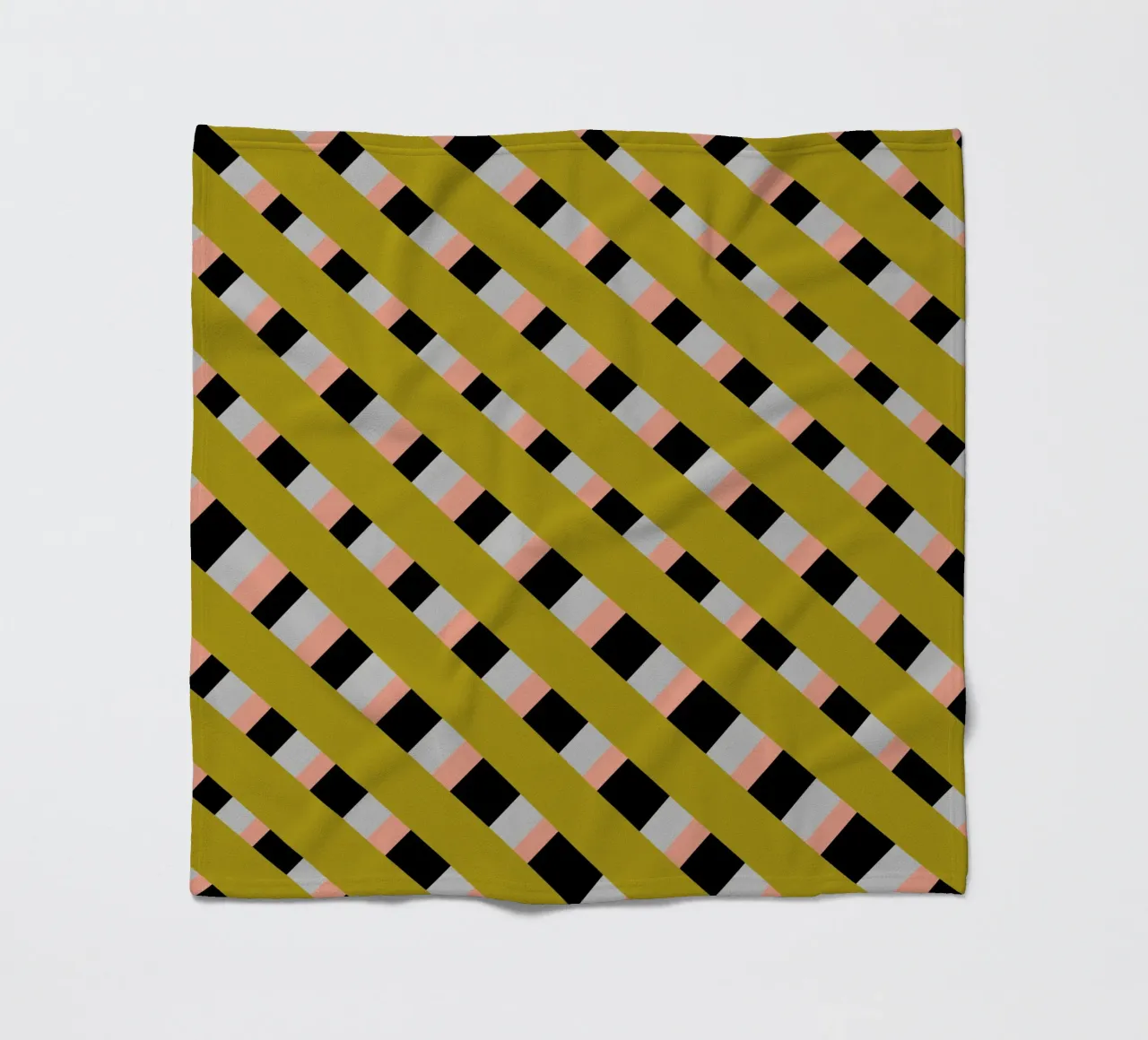 Tessitura a righe 04 coperta in pile da Little Dean
