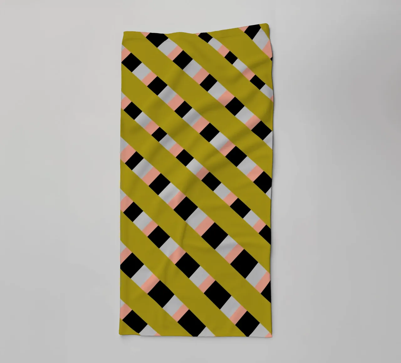 Flechtstreifenmuster 04 Handtuch von Little Dean