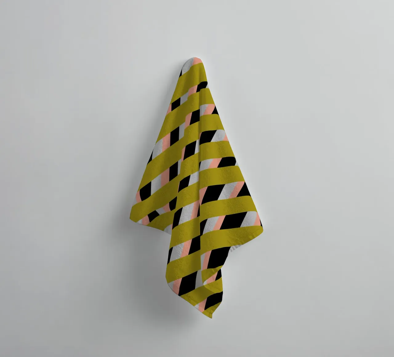 Weaving stripe pattern 04 towel by Little Dean
