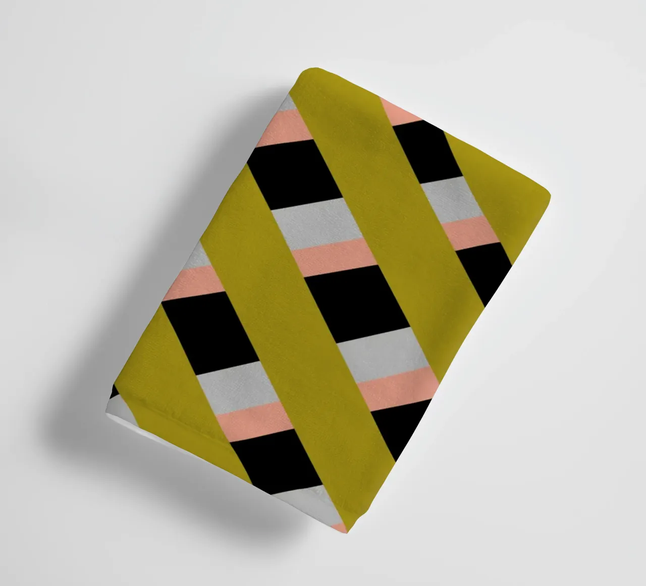 Flechtstreifenmuster 04 Handtuch von Little Dean