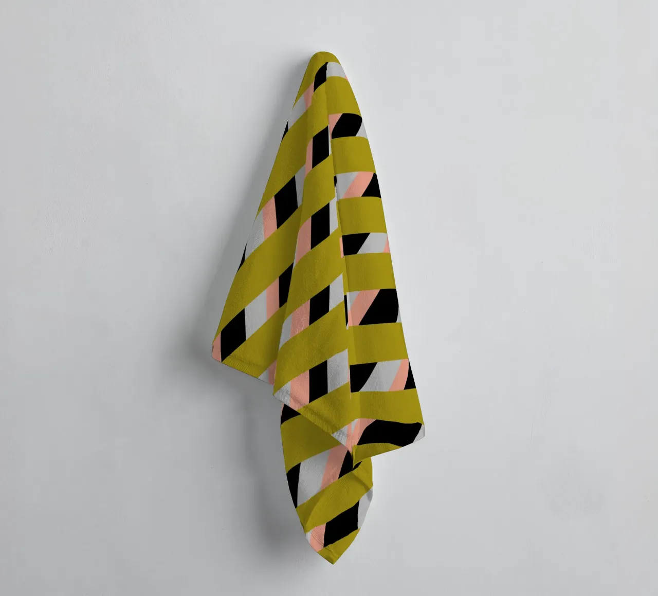 Weaving stripe pattern 04 towel by Little Dean