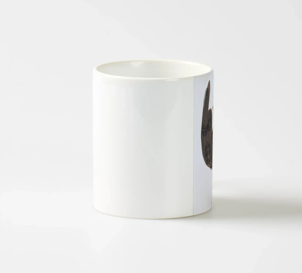 Piume stravaganti tazza in ceramica da Little Dean