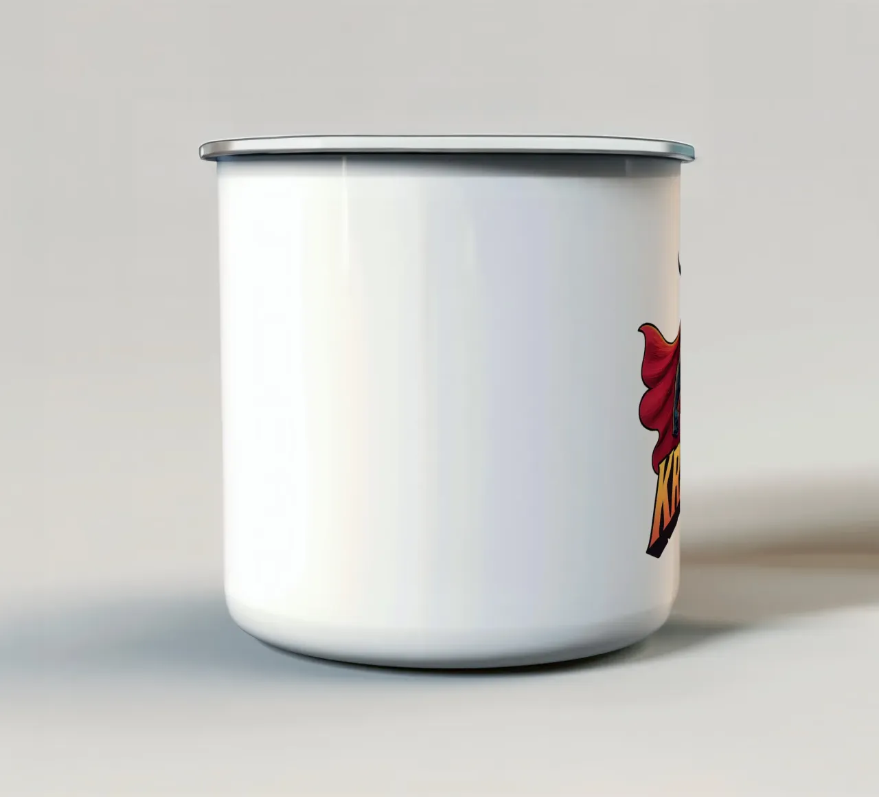 KRAMPINO - Krampus tazza in smalto da Vintage Van Gogh