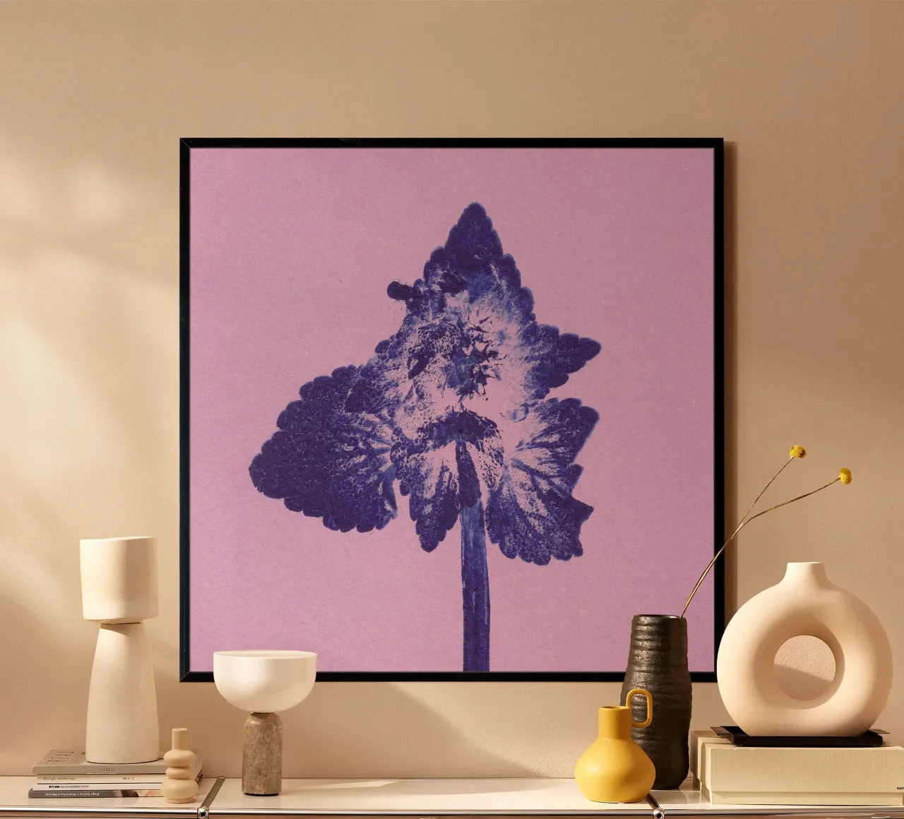 Impressioni botaniche | Lamium purpureum v6 poster da Ivona Maris