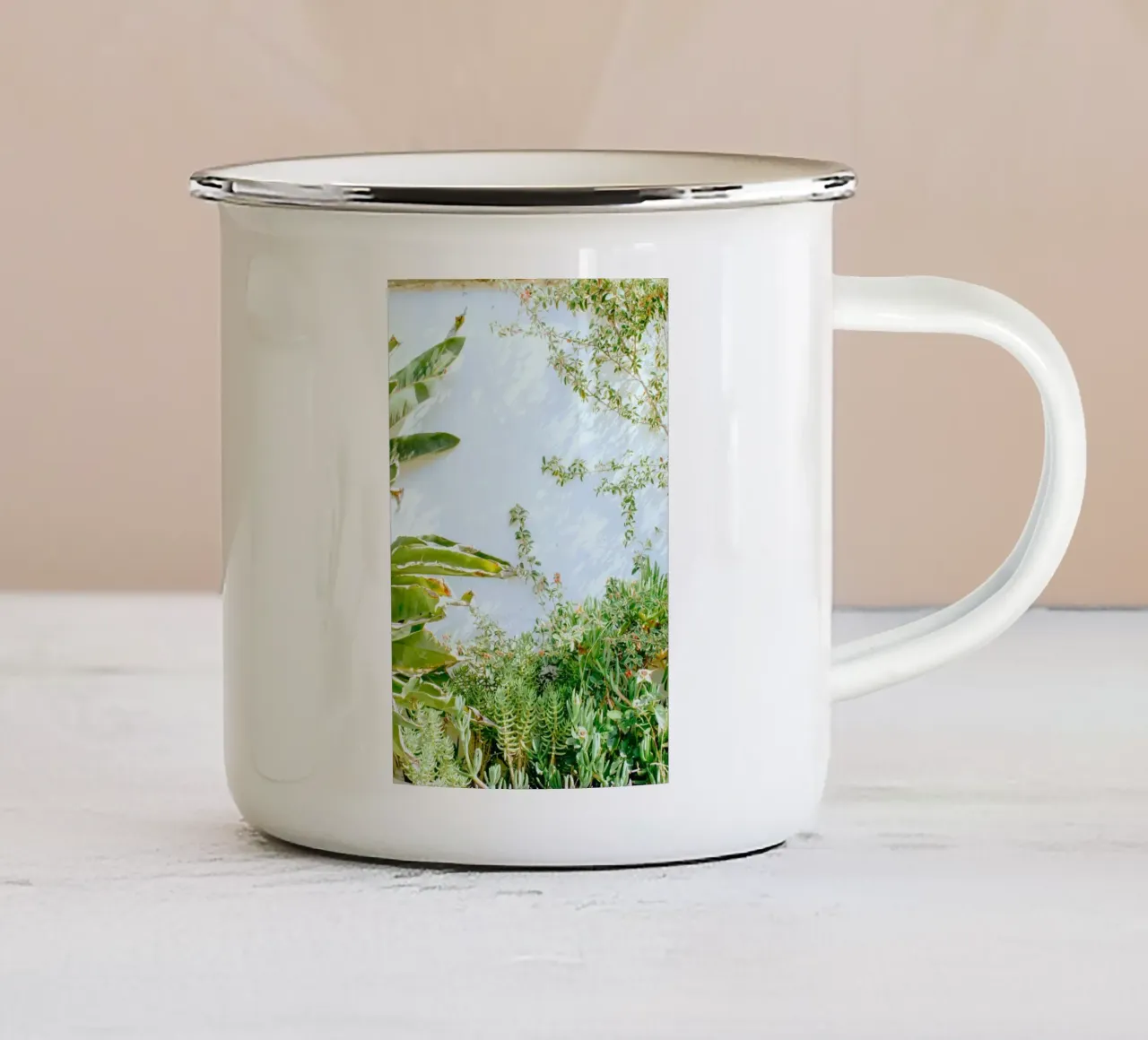 the garden afternoon tazza in smalto da Good days
