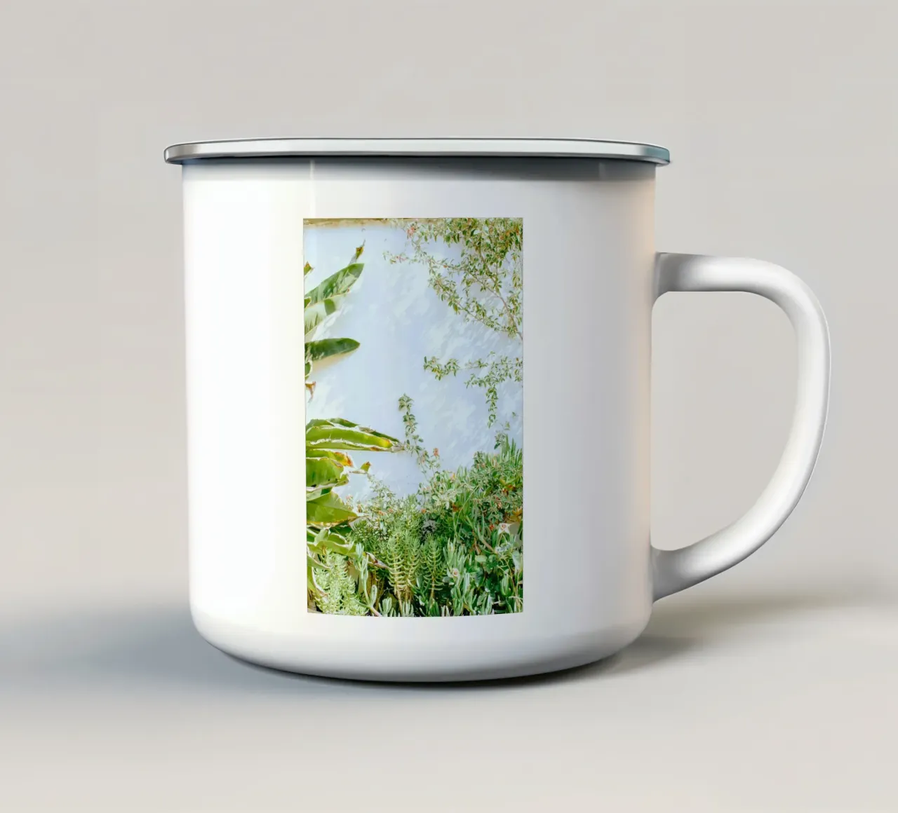 the garden afternoon tazza in smalto da Good days